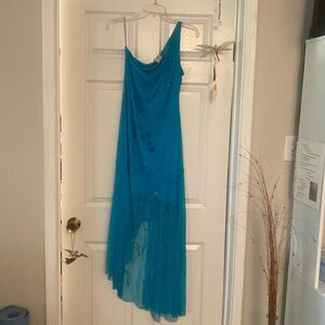 Vintage Cache Blue Evening Gown